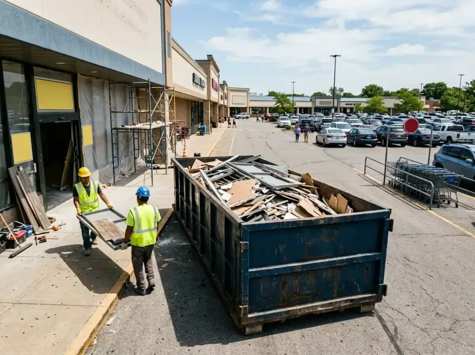retail-store-renovation-debris-003 — frequently asked questions, Roll-off Dumpster Rentals in Nampa, ID